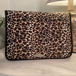 Silpada Tri-fold Jewerly Organizer Case Large Leopard Print